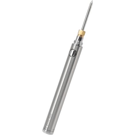 Stylo à souder rechargeable sans fil, outil de soudage à pointe de fer à souder rechargeable avec interface 510, argent (1/5)