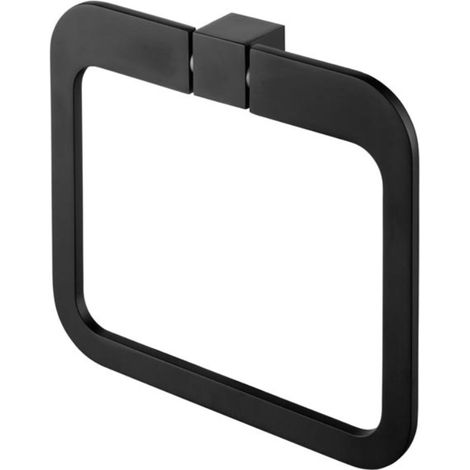 Futura Wandhandtuchhalter, schwarz (1/2)
