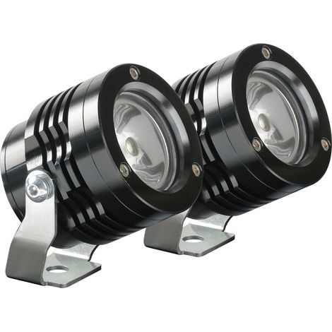 O-Lux, Coppia Fari Ausiliari A Led, 12V - Nero (1/5)