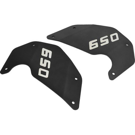 Stück Motorrad-Seitenverkleidungsrahmen-Plattenersatz für Kawasaki Vulcan S 650 2015–2021, Schwarz