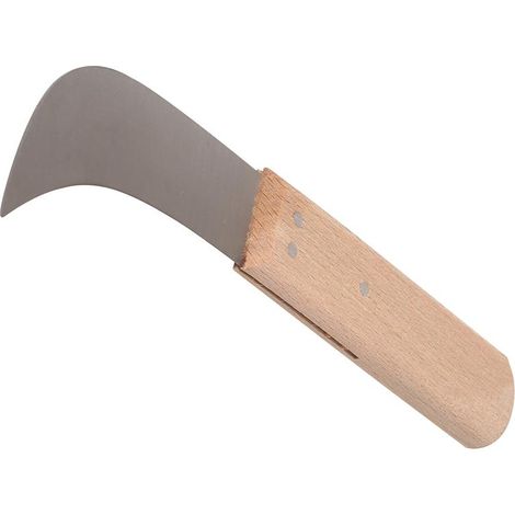 Faithfull KLINO Lino Knife 75mm (3-inch) with Beech Handle (1/3)