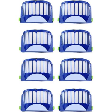 PCS Replacement Filters Compatible with Roomba 600 Series Filters 605 606 615 616 620 621 625 630 631 650 653 655 660 670 671 676 680 Vacuum Cleaners (1/4)