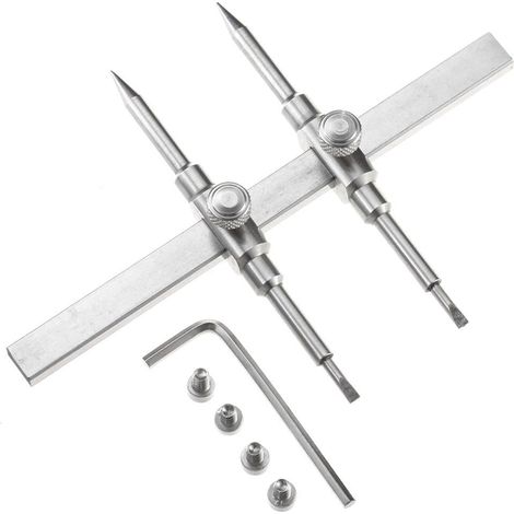 Outil d'Ouverture de Lentille en Acier - pour Caméra, Télescope, Diamètre 10-130mm, Clé de Réparation Précise (1/4)