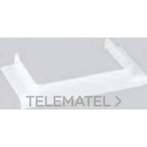 Conector en T Simon Connect para canaleta Cabloplus de 90x55 mm/130x55 mm/160x55 mm/185x55 mm, blanco puro.