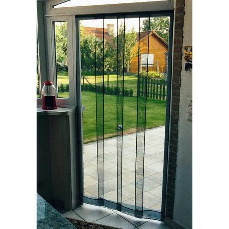 Tenda Zanzariera 120x240 cm a pannelli verticali Maurer (1/2)