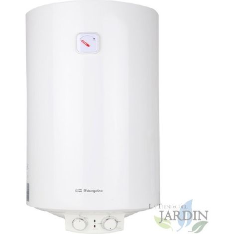 Termo Eléctrico Orbegozo, 50 Litros, Máx 75°C, Instalación Vertical, Bajo Consumo, 1500W