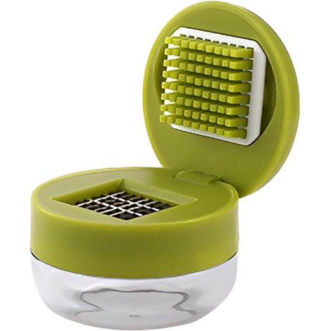 Picadora de ajos, prensa de ajos, herramienta sencilla para el ajo, electrodoméstico de cocina multifuncional para verduras y regalos (1/5)