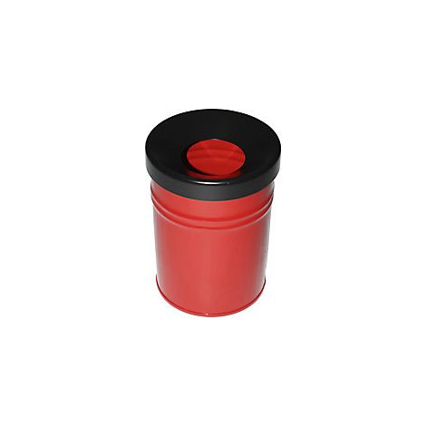 Recipiente para residuos  autoextinguible  capacidad 16 l  H x