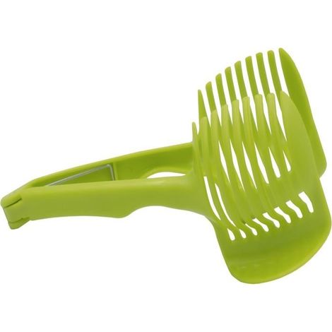Ustensile de cuisine - Éplucheur et trancheur - Vert - Acier inoxydable - Multifonctionnel (1/4)