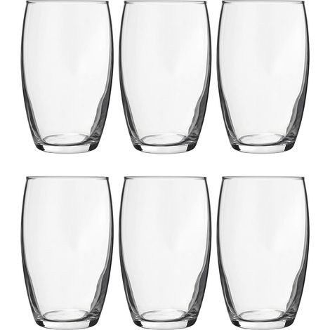 Lot de 6 verres/gobelets,36 Cl (1/4)