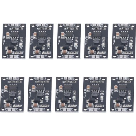 Module chargeur 7S pour batteries NiMH/NiCd - Lot de 10 cartes PCB, charge de précision, protection intégrée, compatible piles rechargeables, usage universel. (1/5)
