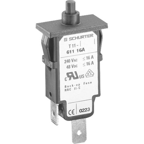 Schurter 4400.0034 4400.0034 Interruttore di protezione 1 pz. (1/2)