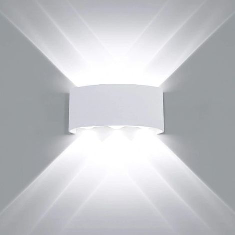 Applique murale LED moderne et étanche en aluminium (1/5)