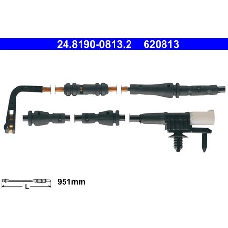 Contact d'avertissement, usure des plaquettes de frein ATE 24.8190-0813.2