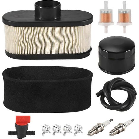 Kit d'entretien pour tracteur tondeuse Kawasaki FR651V FR730V FS481V, remplace le filtre à huile 49065-7007 et le filtre 11013 (1/4)