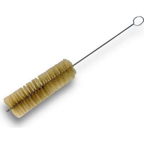 Goupillon SOIE multifonction Diamètre 60 mm Garnissage 190 mm Manche Torsadé 500 mm - Quantité x 1 - Ø 60 mm - SOIE (1/5)