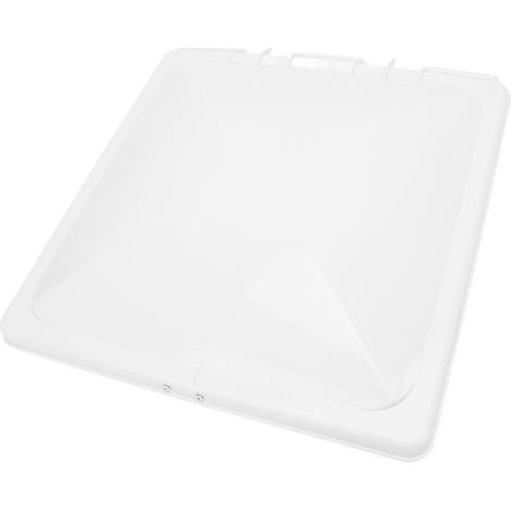 Couvercle de ventilation de toit pour camping-car, 13 X 13 pouces, couvercle blanc universel pour remorque, camping-car, salle de bain (1/5)