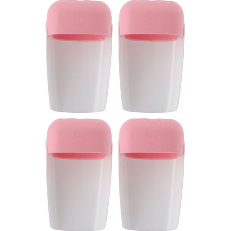 4 pièces prolongateur de robinet bébé réglable pour lavabo, aide à la préhension pour enfants - Rose (1/5)