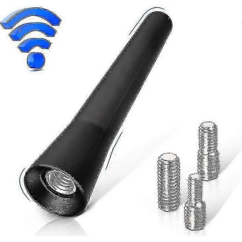 Antenne radio FM/DAB Auto Auto, mini antenne courte de 6,5 cm pour voiture avec une puissante fonction de réception FM/AM/DAB (1/5)