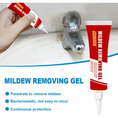 Gel nettoyant anti-moisissure 20g sans odeur pour mur carrelage sol joint détergent (1/2)