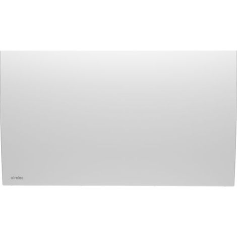 Radiateur électrique à inertie céramique 1500W AIRELEC MERIDIEN horizontal blanc (1/5)