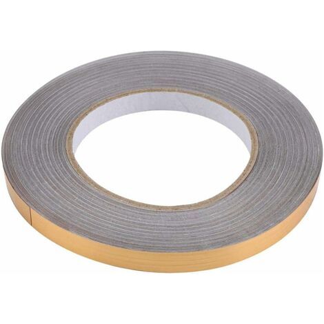 PVC Imperméable à l'eau Feuille Carreaux de Sol Moisissure Bande Adhésive Evier de Cuisine Joint Collant Crevasse Chambre Etage Suceur Plat Ligne Autocollant Coin Ligne Bande de Collage(Or,1cm50m) (1/5)