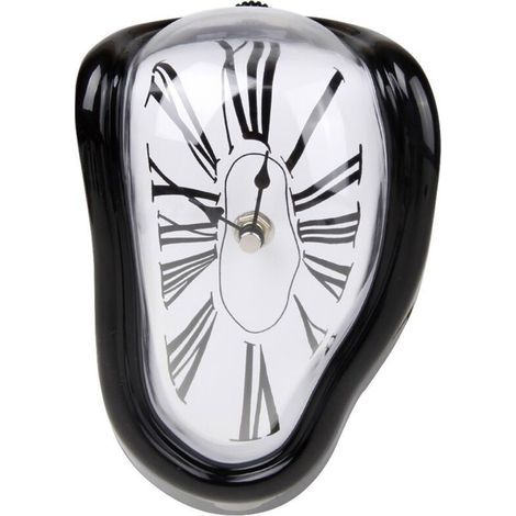 Kinderwanduhr, Design: Weißer Bär, geräuschlos, kein Ticken, bedienbar, für Küche, Wohnzimmer, Schlafzimmer, Kinderzimmer (Schwarz, 18 cm) (1/5)