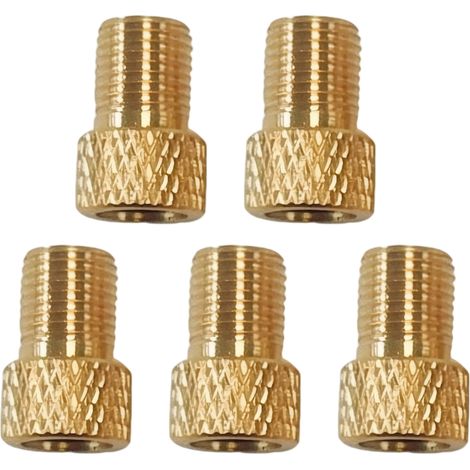 Adaptateur de valve pour vélo. Tous les adaptateurs de valve avec joints toriques. Adaptateur de valve pour vélo et voiture. Adaptateur pour pompe à air. Adaptateur de valve française. (1/5)
