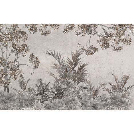 Papier peint panoramique - Plantes Tropicales - 130 cm x 84 cm (1/2)