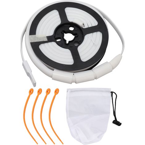Ortviai Guirlande LED Flexible Étanche IP65 pour Tente et Camping – 1,5 m, Alimentation USB 5 V, Lumière Chaude (1/5)