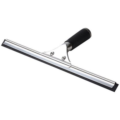 40cm，Raclette à vitres Professional , Lave-vitre avec lèvre en caoutchouc flexible et poignée en plastique de qualité supérieure (1/5)