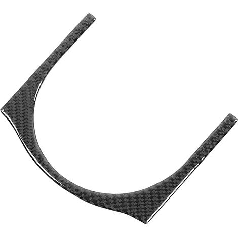 Bande décorative en fibre de carbone pour porte-gobelet d'accoudoir central, habillage intérieur compatible avec Prius 2012-2015 conduite à gauche et à droite (1/5)