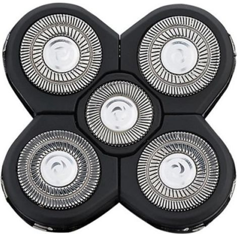 Tête De Rasoir De Rechange - 5 Têtes Flottantes Indépendantes - Étanche IPX7 - Pour Rasoir Électrique - Lot De 1 (1/4)