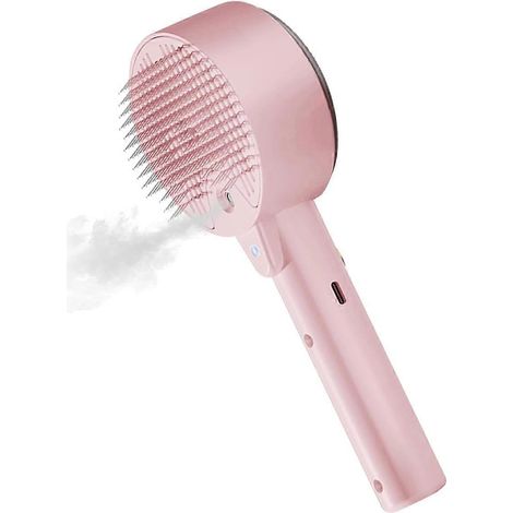 Brosse vapeur d'intérieur pour chats et chiens - Peigne anti-mue - Convient aux chats et aux chiens à poils longs et courts (1/5)