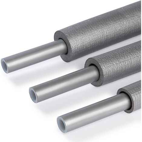 Rehau Universalrohr Rautitan flex 25x3,5mm, Bund 25m, in runder Dämmung 9mm