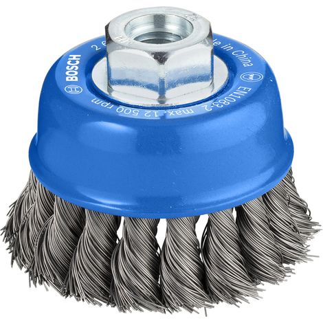 Bosch Brushing PRO Metal heavy Cup Brush 75 x 0.35 mm Thread 2608622099