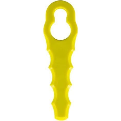 Lot de 50 Lames de Rechange compatible pour Ryobi Coupe Bordure, Têtes Double Lames Dentelées RAC155 RAC157 RAC158 (1/5)
