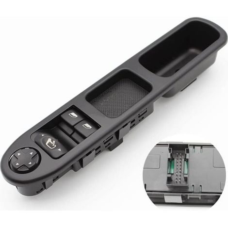 Interruptor elevalunas eléctrico plegable de 13 pines para 207 207SW 207CC 6554QA 6554PZ 9654859677 (1/4)