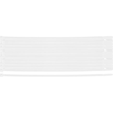 Fascette stringicavo Extreme 4,8 × 200 mm, bianche, 100 pezzi. (1/5)