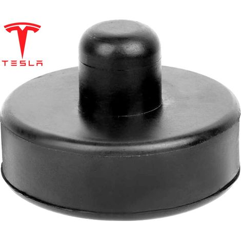 4 Tacos de Goma para levantar vehiculos Tesla (1/5)