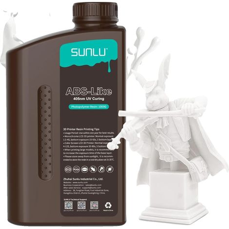 Resina ad alta resistenza, facile da lavorare, 1 kg, bianca (1/2)