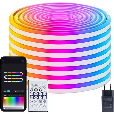 10M Neon Ruban LED, 5V RGB (1/5)