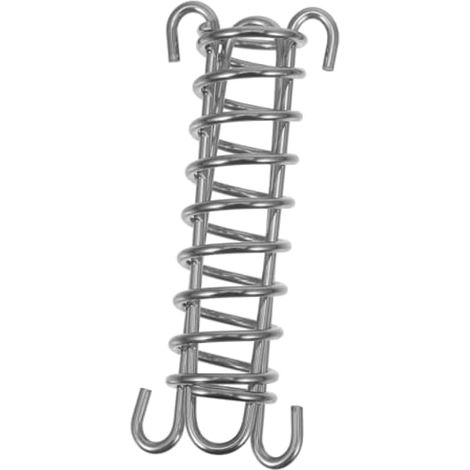 Laisse pour chien en acier inoxydable, absorbante et résistante à la traction, idéale pour les promenades en extérieur et multifonctionnelle pour tentes et hamacs. (1/5)