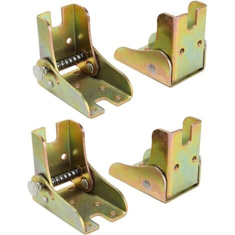 Charnière Pliante à 90 Degrés Charnières de Support Cachées Table Charnière Meubles Accessoires Facile à Installer Verrouillage Extension pour Meubles pour Lit,Table,Chaise,Accessoires de Remplacement