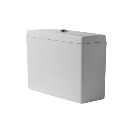 Duravit Starck 3 Grande citerne de toilettes, raccordement à droite, à gauche ou au milieu, Coloris: Blanc avec Wondergliss - 09280000051 (1/2)