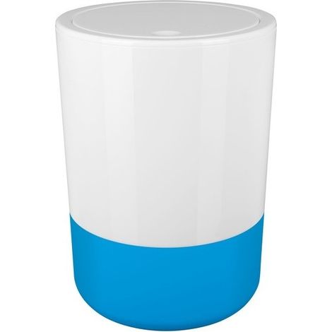 Papelera con tapa basculante PP MOJI 5L Spirella Azul