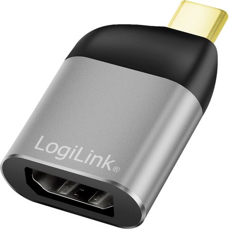 LogiLink USB 3.2 Gen 2 (USB 3.1 Gen 2) Adapter [1x USB 3.2 Gen 2 Stecker C (USB 3.1) - 1x DisplayPor (1/5)