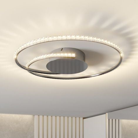[GEBRAUCHT] B-Ware Lindby Joline LED-Deckenlampe Deckenleuchte Leuchte Lampe Licht Kristall 45736 (1/2)