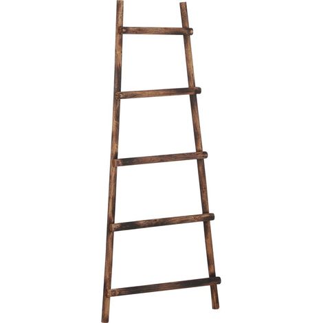 House of Seasons Échelle décorative Brun H119xl49xL29cm (1/4)