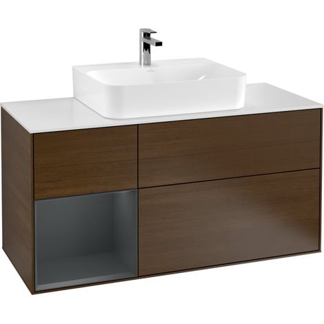 Villeroy & Boch F161HGGN Meuble sous-vasque Finion F16